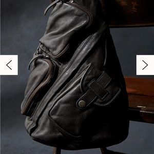 We the Free convertible aviator backpack gunmetal gray